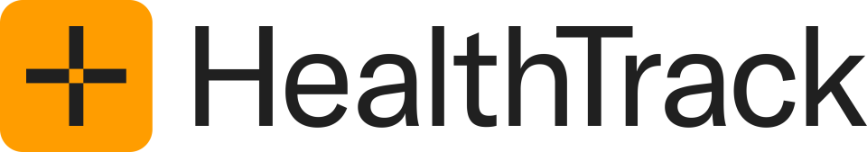 HealthTrack Logo lockup